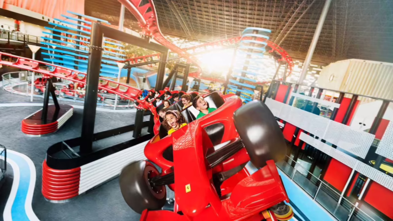 What's included in the Ferrari World Ticket?