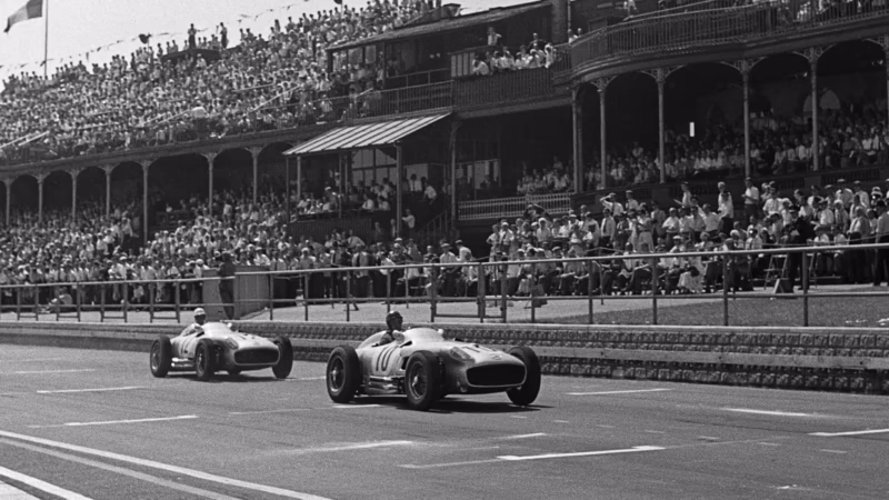 Who won the Formula 1 championship in 1955?