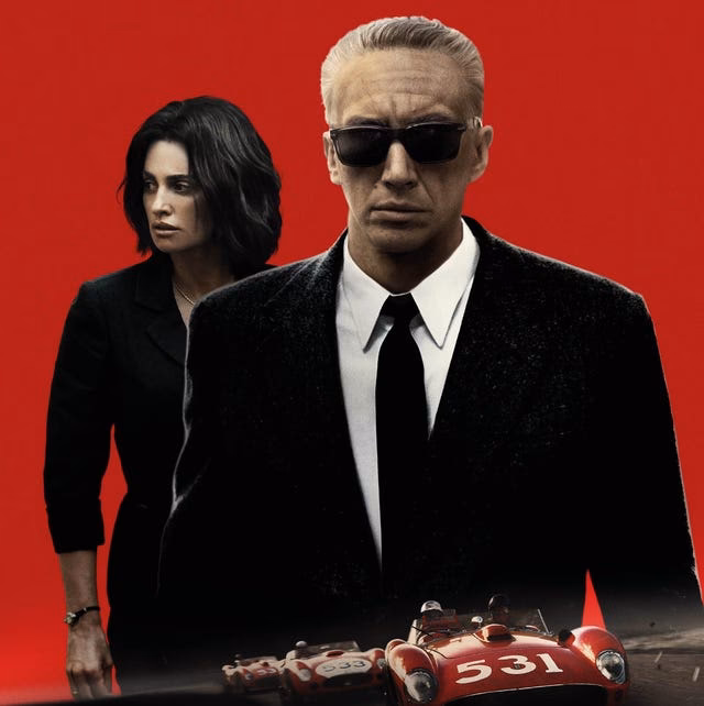 Did Adam Driver wear prosthetics in Ferrari?