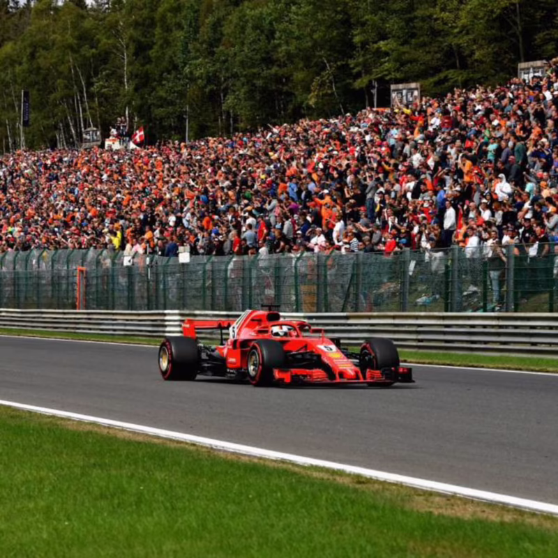 ¿Quién ganó el F1 de Spa 2018?