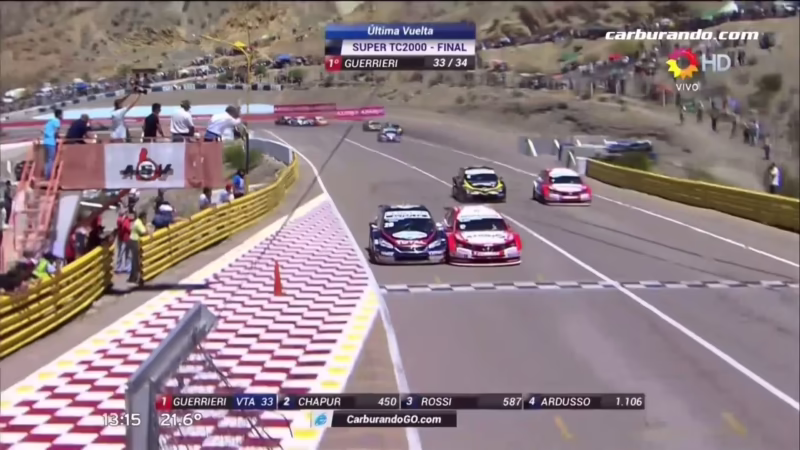 ¿Cómo terminó la carrera de TC en San Juan?