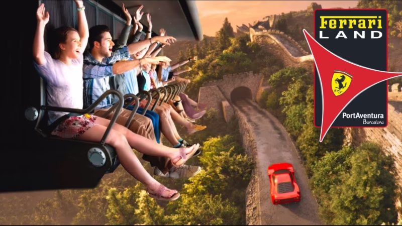 What is flying dreams in Ferrari Land?