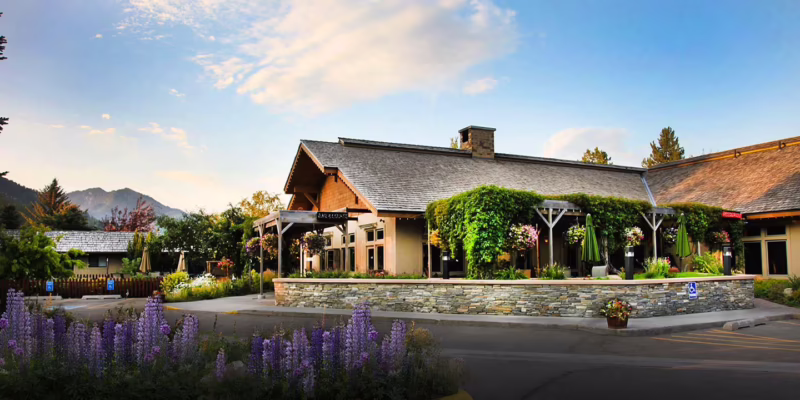 Where is the Flying Saddle Resort?