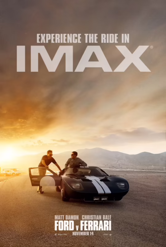 What is the movie Ford v Ferrari about?