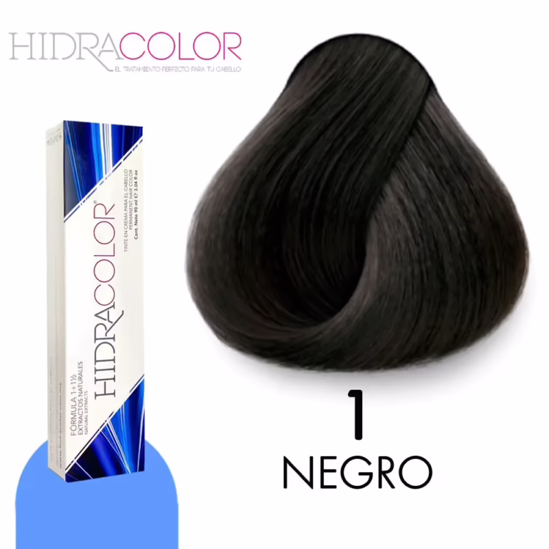 ¿Cuál es el negro más negro en el tinte para el cabello?