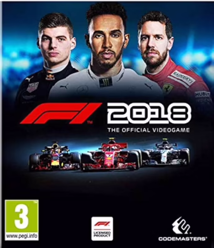 How many GB is F1 18?