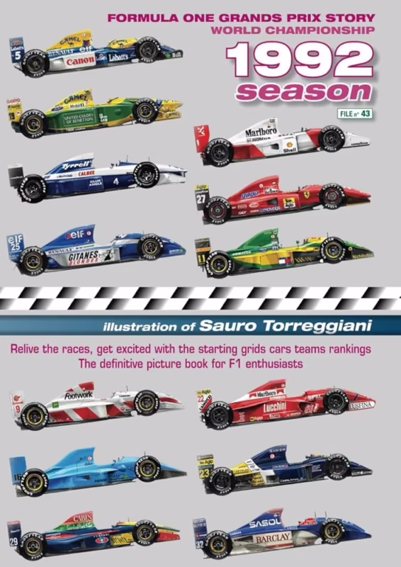 How many races did Nigel Mansell win in 1992?