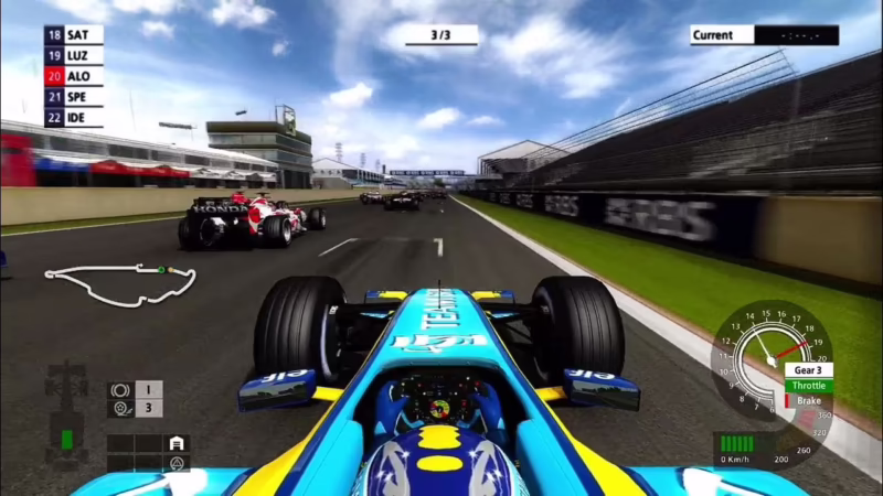 ¿Cómo se llama el videojuego de Fórmula 1?