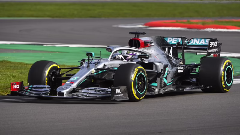 What engine is in the 2020 F1 car?