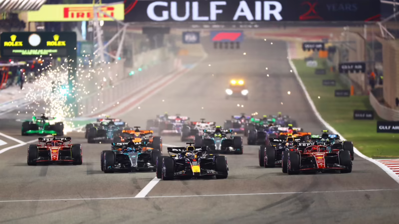What time does F1 Bahrain start?