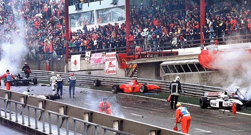 ¿Quién ganó el Gran Premio de Bélgica en 1998?