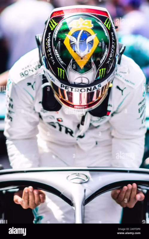 What happened with Lewis Hamilton in Brazil?