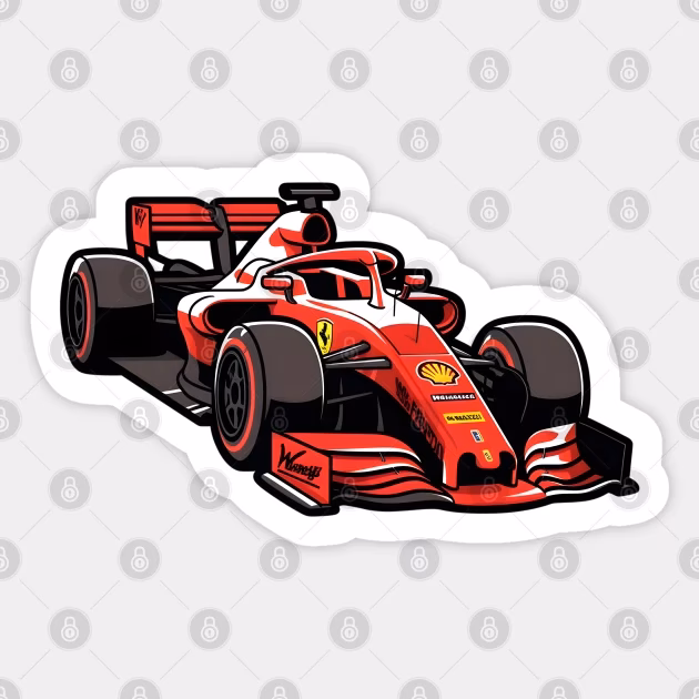How much does a sticker on an F1 car cost?