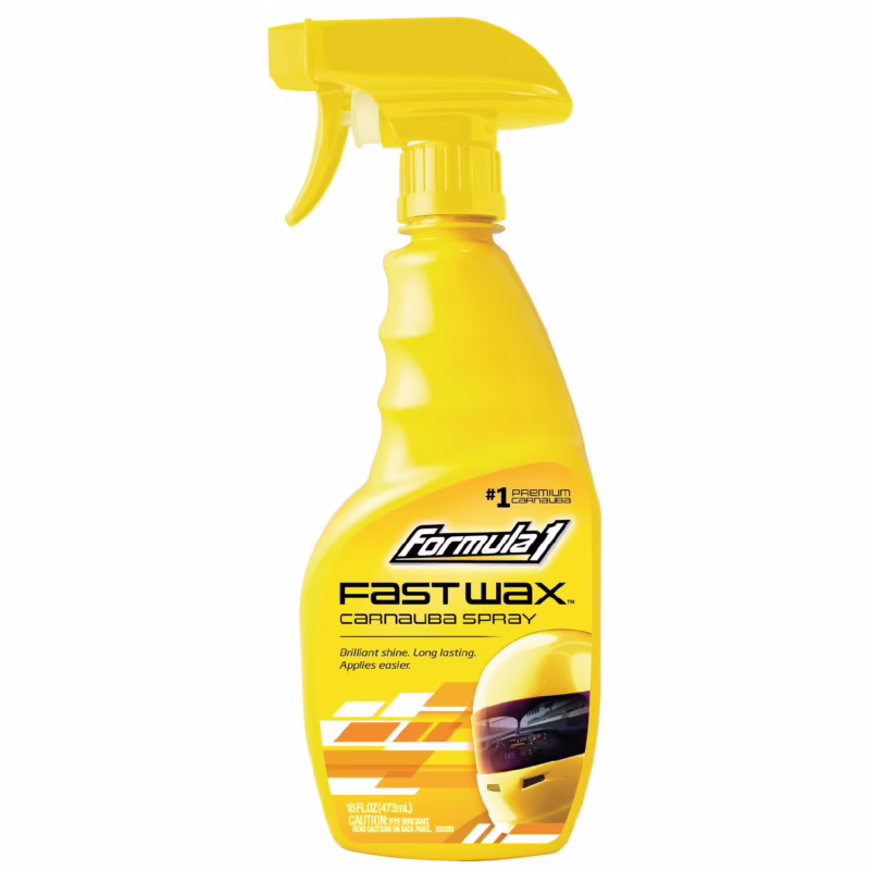 What is Formula 1 carnauba fast wax?