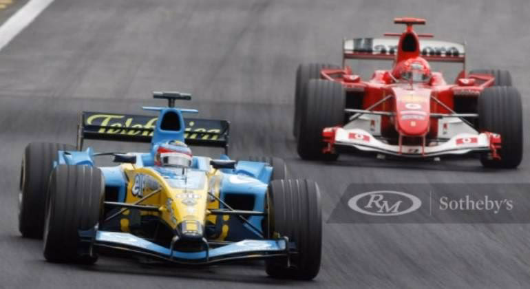 ¿Quién era el compañero de equipo de Fernando Alonso en Renault?