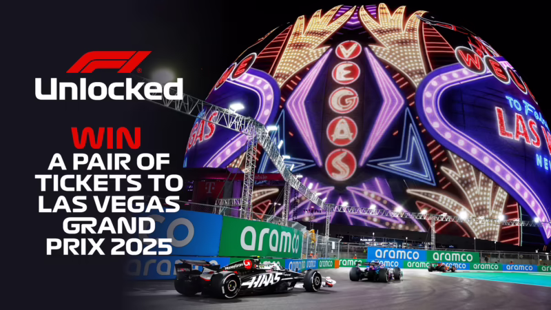 What tickets are available at the F1 Las Vegas Grand Prix fan experience?