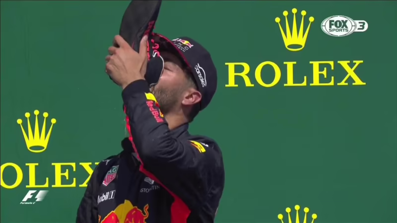 ¿Los pilotos de F1 festejan después de una carrera?