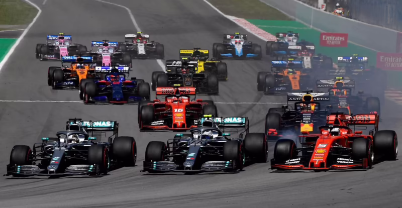 What happened in Austria in 2019 Formula 1?