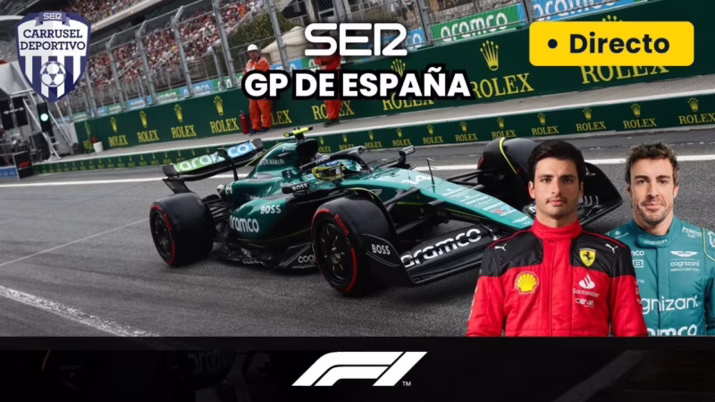 ¿Qué canal transmite la F1 en España hoy?