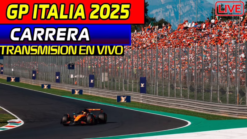 ¿Dónde puedo ver en directo el Gran Premio de Italia?