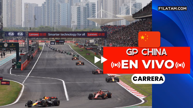 ¿Dónde puedo ver la Fórmula 1 china?