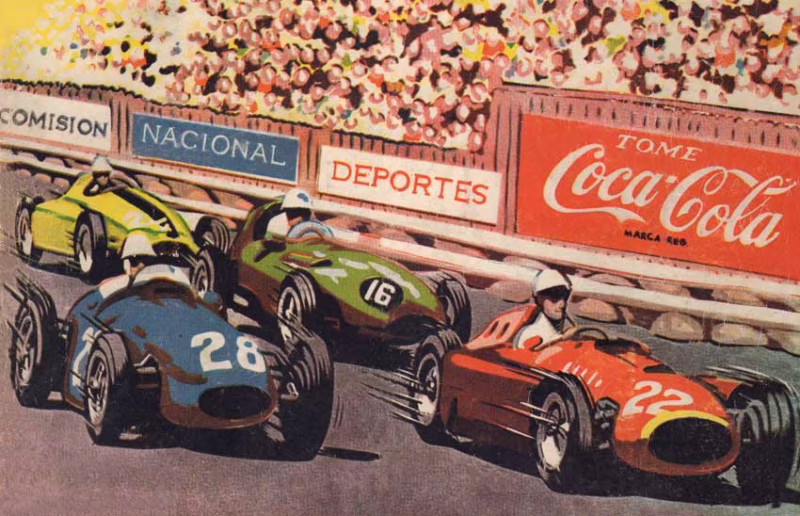 ¿Quién fue secuestrado en la F1 en 1958?