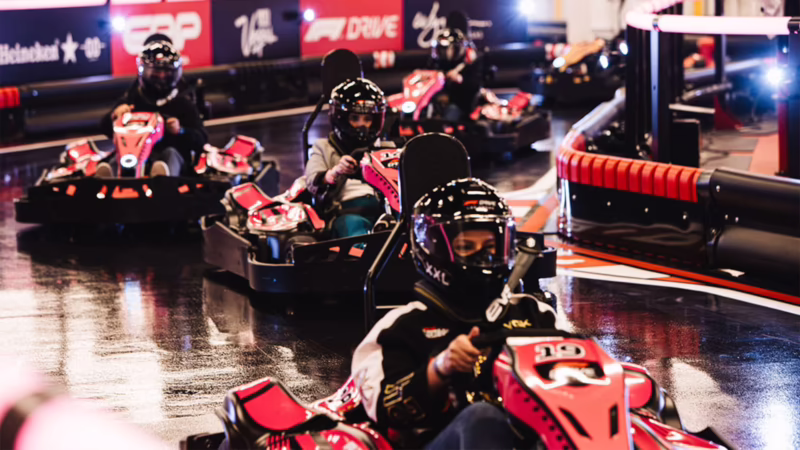 Do F1 drivers go-kart?