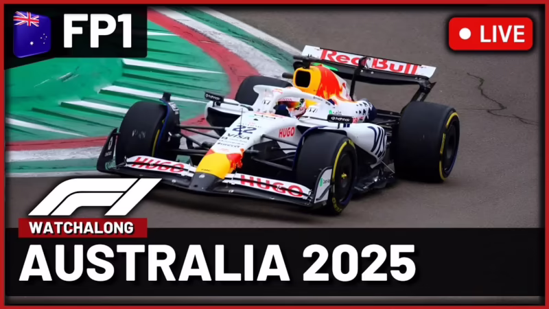 What time is the Qatar F1 race in Australia?