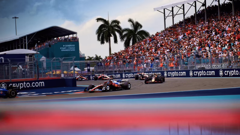 Which driver won the inaugural Miami Grand Prix in 2022?