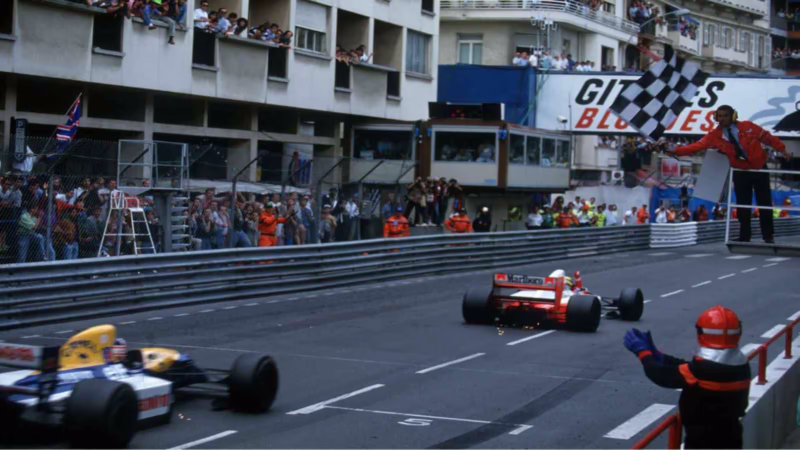 Who won Monaco in 1992?