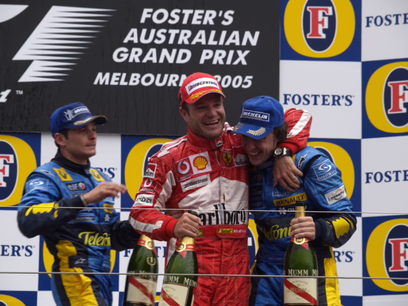 Who was in the Red Bull lineup in 2005?