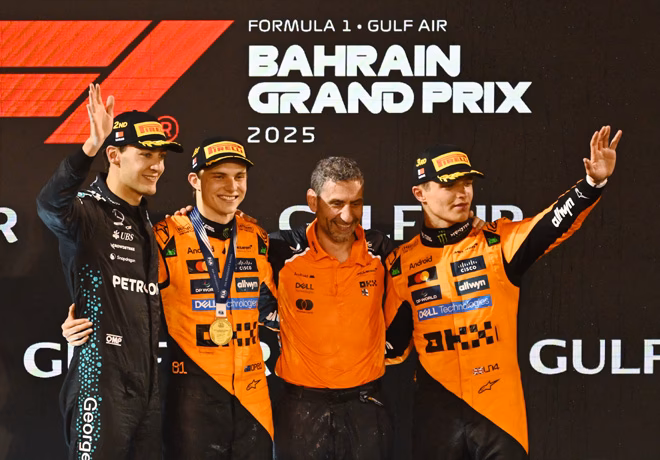 ¿Quién marcó el mejor tiempo en el Gran Premio de Bahréin?