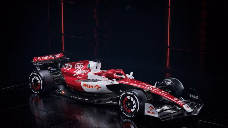 What are the red and white stripes in F1?
