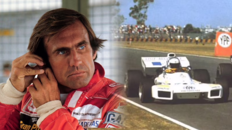 Why did Carlos Reutemann retire?