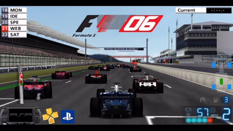 What is the PSP game where you jump from car to car?