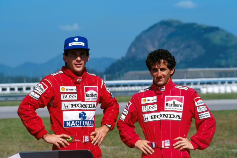 ¿Quién era el equipo de Senna en 1988?