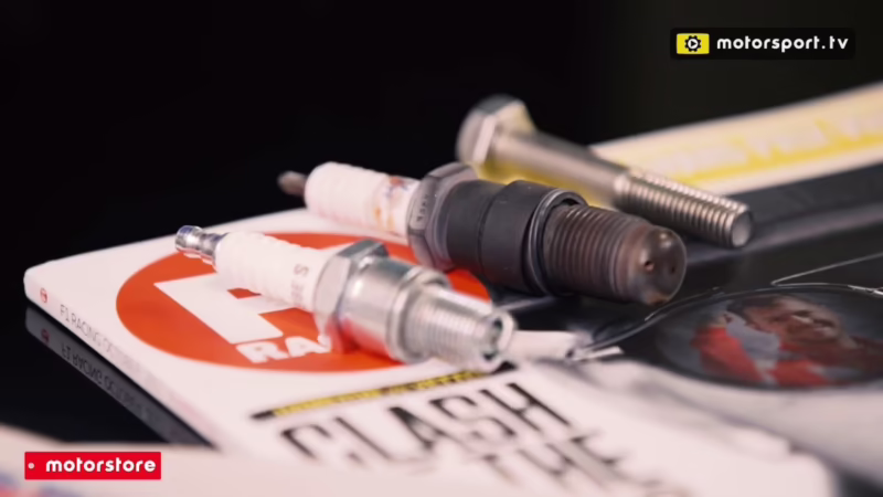 What spark plugs do F1 engines use?