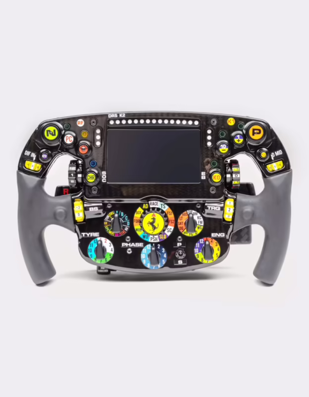 What is the most realistic F1 steering wheel?