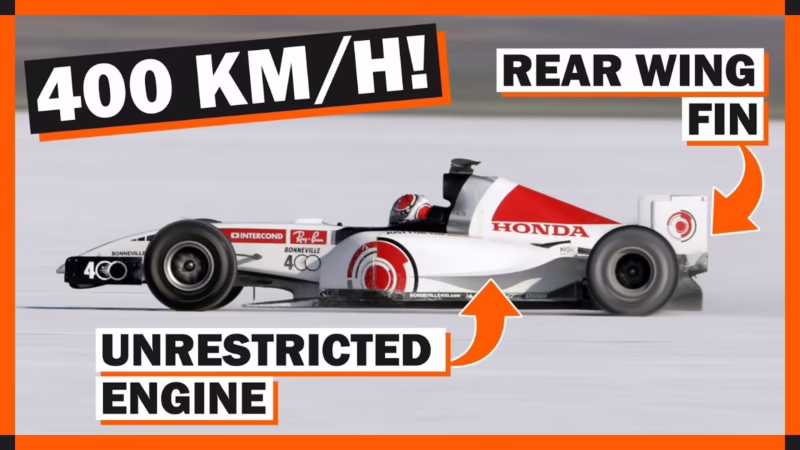 ¿Puede un coche de F1 alcanzar los 400 km/h?