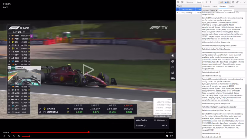 What is going on with F1 TV?