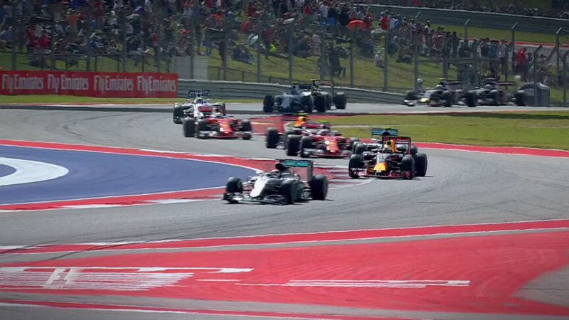 When did F1 go to the USA?