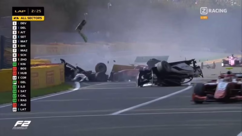 Who was the F2 driver that died?