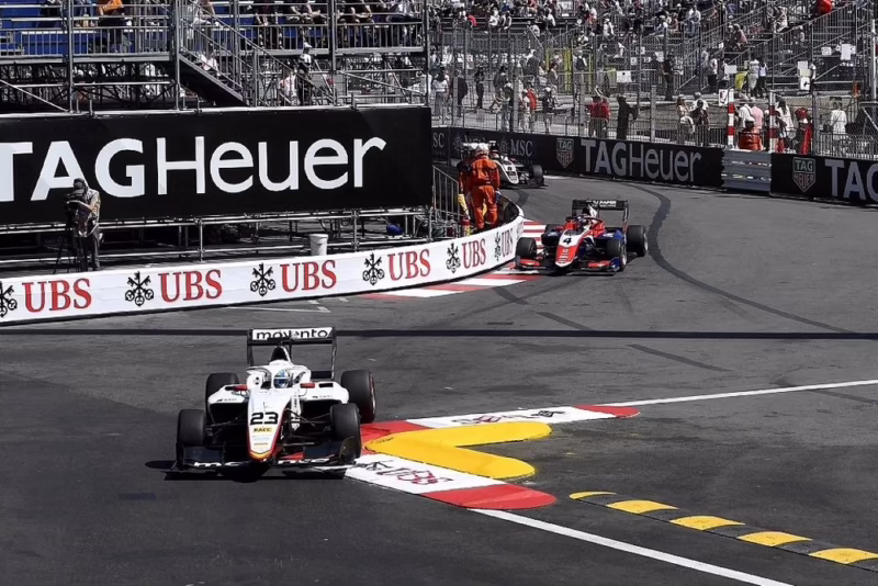 Who won the f3 race in Monaco?