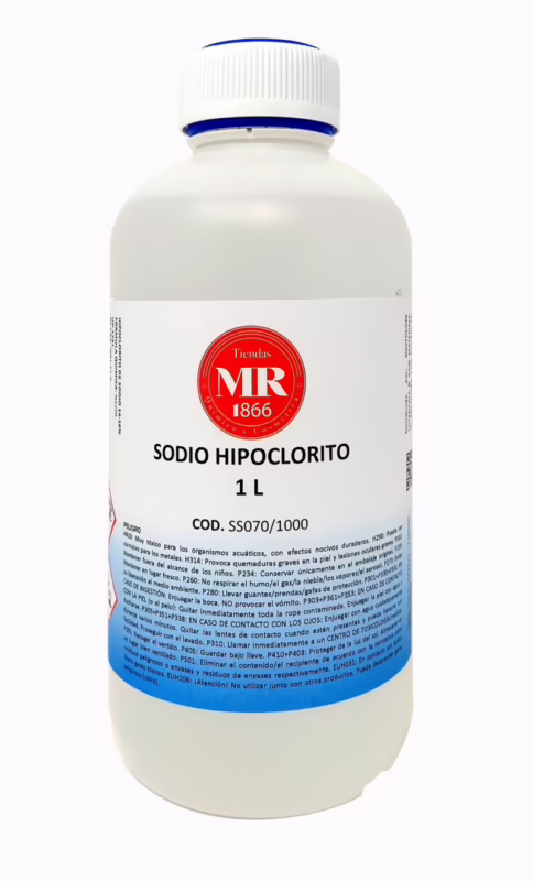 ¿Qué es una dilución 1:10 de hipoclorito de sodio?
