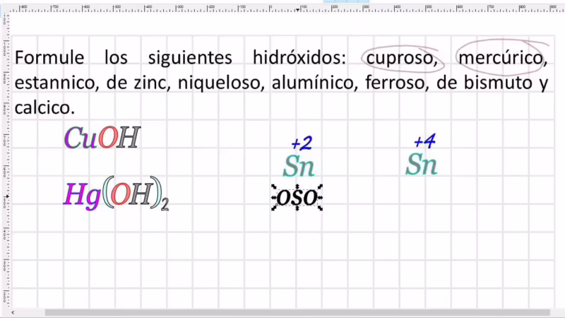 ¿Cómo formar hidróxido de cobre?