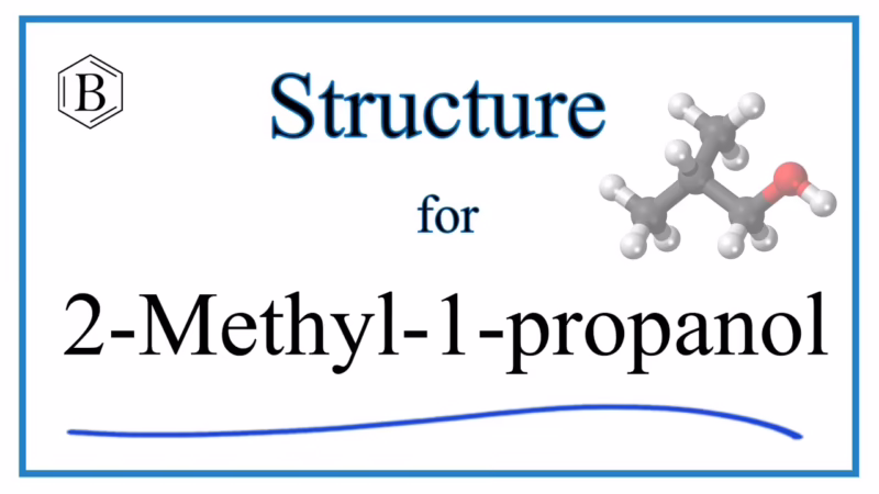 ¿De qué se obtiene el 2-metilpropan-1-ol?