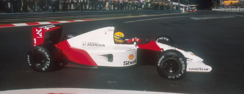 Who drove for McLaren in 1991?