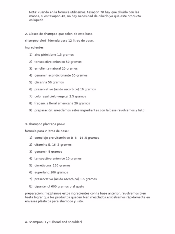 ¿Qué ingredientes debe tener un buen champú?