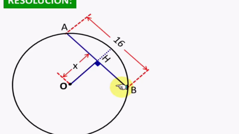 ¿Cómo calcular las cuerdas de un círculo?