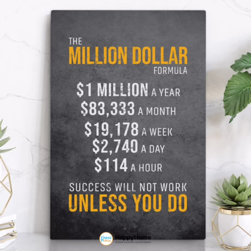 How to calculate a million?